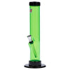 JM Plastics Straight Tube with Carb Hole Acrylic Bong - 9 in.