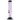 Front view of the 9-inch JM Plastics Straight Tube with Carb Hole Acrylic Water Pipe, showcasing its clear acrylic construction.