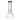 Front view of the 10-inch DankStop Beaker with Color Mouthpiece & Ice Pinch Water Pipe, showcasing its clear glass construction and ice pinch detail.