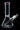 Studio-lit front view of the Stock USA DankStop Beaker with Color Mouthpiece & Ice Pinch Bong - Pink - 10 in., showing its clear beaker base, angled downstem and pink-rimmed mouthpiece against a black background