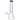 Front view of the 14-inch DankStop Beaker with Color Mouthpiece & Ice Pinch Water Pipe, showcasing its clear glass construction and simple design.