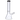 Front view of the 14-inch DankStop Beaker with Color Mouthpiece & Ice Pinch Water Pipe, showing the clear glass construction and simple beaker shape.