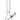 Front view of the 14-inch DankStop Beaker with a color mouthpiece, showcasing its simple, clear glass construction.