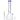 Front view of the 14-inch DankStop Beaker with Color Mouthpiece & Ice Pinch Water Pipe, showcasing its clear glass construction and simple design.