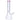 Front view of the 14-inch DankStop Beaker with Color Mouthpiece & Ice Pinch Water Pipe, showing its clear glass construction and simple shape.
