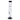 A front view of the 12-inch JM Plastics Large Straight Tube with Carb Hole Acrylic Water Pipe, showing its clear acrylic construction.