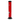 A front view of the 12-inch JM Plastics Large Straight Tube with Carb Hole Acrylic Water Pipe, showing a clear tube with a dark base.