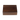 Top-down view of the closed RYOT Humidor Walnut Combo Box (8X11) showing its walnut grain lid, thin black edge trim, and centered front keyhole.
