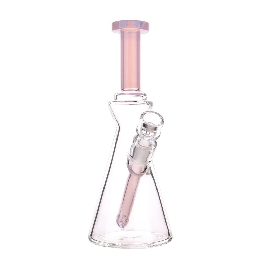 DankStop Vase Beaker with Worked Downstem Bong - 8 in.