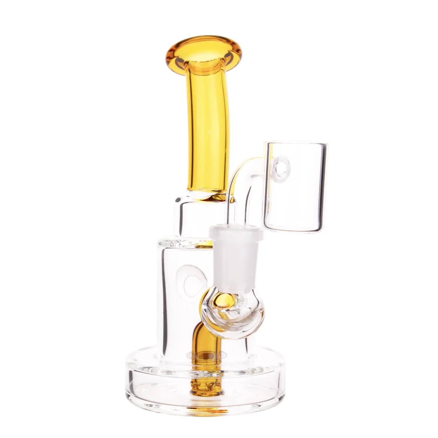 DankStop Colored Accents Dual-Use Mini Bong - 5.5 in.