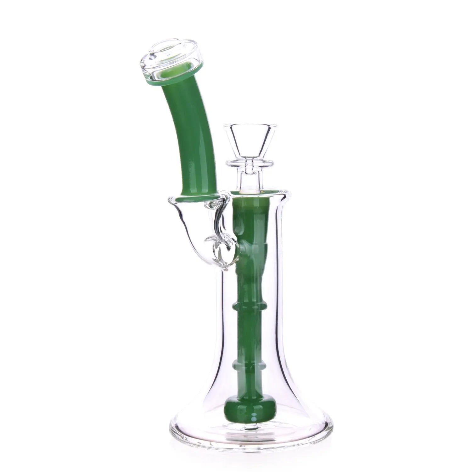 DankStop Colored Perc Bubbler Bong - 7.5 in.