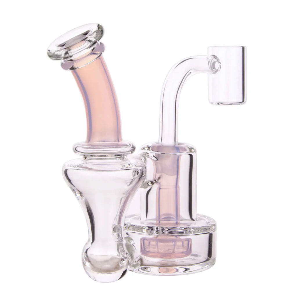 DankStop Mini Showerhead Dual - Use Bong - 4.8 in.