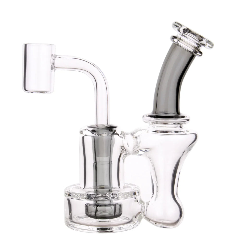 DankStop Mini Showerhead Dual - Use Bong - 4.8 in.
