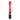 Center-frontal view of a purple-tinted Penjamin Danksaber Vaporizer standing upright on a white background, showing a translucent shaft, rounded cap, and ribbed black grip with a central button.