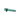 Side view of a clear teal MJ Arsenal Chillum shown on a white background, angled slightly upward with its small side carb visible.