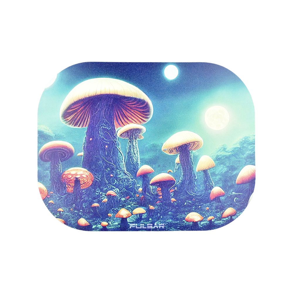 Mini Magnetic Rolling Tray Lid - Planet Fungi