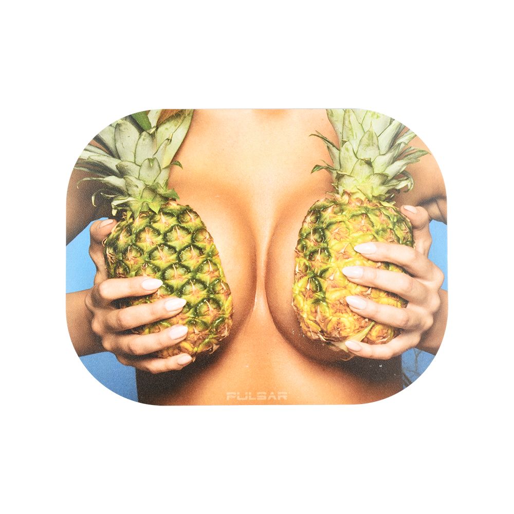 Mini Magnetic Rolling Tray Lid - Large Pineapples