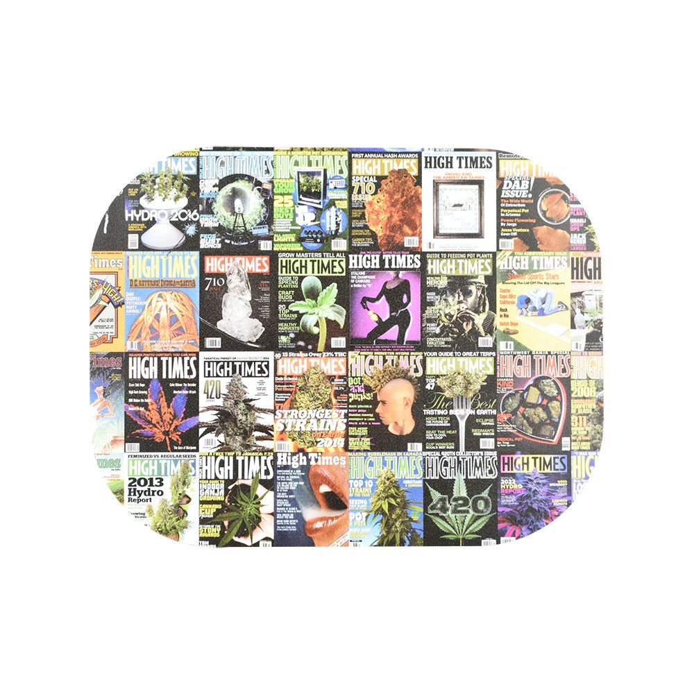 High Times Mini Magnetic Rolling Tray Lid - Covers Collage