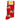 A close-up, angled view of the Red Frenchie Socks, showcasing the playful, patterned design against a white background.