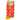 Front view of the Pink Banana Socks – One Size Fits All, showcasing a playful banana pattern against a light pink background.