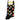 A close-up shot of the Ice Cream Cone Socks - One Size Fits All, displaying a colorful ice cream cone pattern against a black background.