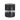 Close-up, slightly elevated view of the black RYOT 4PC Jar Body Grinders showing textured top and bottom sections and a clear middle chamber.