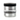 Close-up front view of a silver and clear RYOT 4PC Jar Body Grinders stacked with a textured black lid against white.