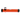 Side view of the JM Plastics Smokey Joes Acrylic Steam Roller - 6 in. showing a red cylindrical tube with black end caps and a metal bowl mounted near the left end.
