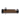 Side view of the JM Plastics Simply Smokey Acrylic Steam Roller - 6 in. showing a brown translucent cylindrical body with black end caps and a metal bowl on top.