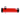 Side view of the red JM Plastics Simply Smokey Acrylic Steam Roller - 6 in. lying horizontally with black end caps and a metal bowl near the left end.