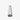 Front view of the Totem Cone Top, a clear glass piece with a simple, conical shape.