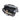 Top-down view of the open RYOT Pro-Duffle Carbon Series Smell-Proof Bag showing padded black internal dividers and several glass pieces nestled inside.