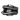 Top-down view of the open RYOT Pro-Duffle Carbon Series Smell-Proof Bag showing a gray fabric exterior, white-lined zipper opening, and a glass piece nestled inside.