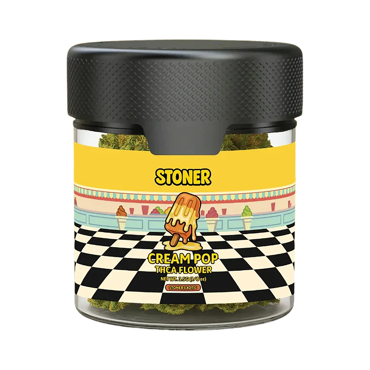 Stoner Cream Pop THCA Flower - Stoner Exotic