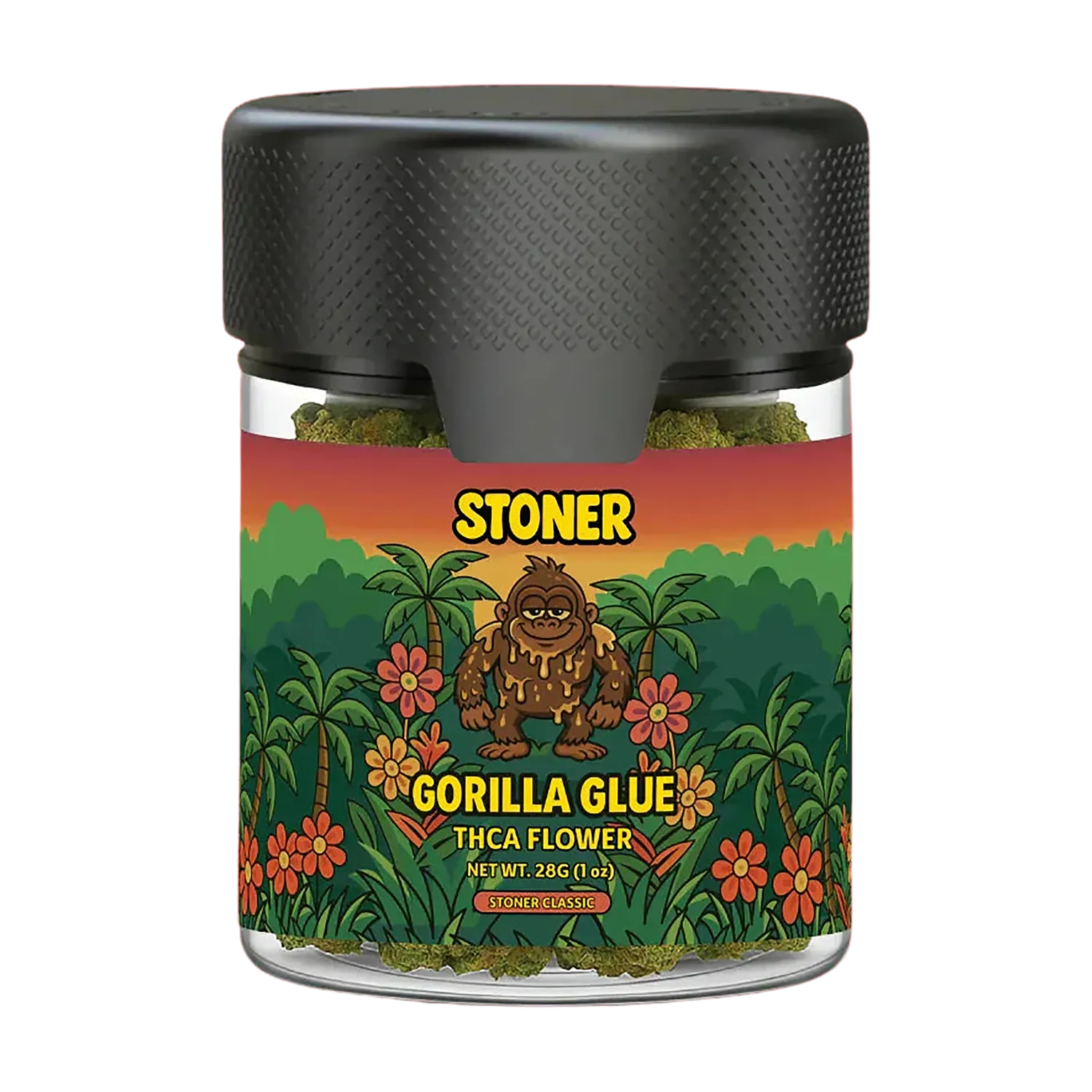 Stoner STON-FLW-GGLU-THCA-28GGorilla Glue THCA Flower - Stoner Classic