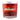 Close-up front view of the Sweet Tooth 14oz Candy Scented Candle showing the red Hot Tamales label, silver lid, and clear glass base.