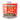 Close-up front view of a red jar with a silver lid labeled "Sweet Tooth 14oz Candy Scented Candle" showing fruit graphics and the Mike and Ike logo.