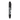 Centered vertical view of a black-capped Penjamin Permanent Marker Vaporizer with gray label and clip visible against a white background.