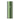Centered front view of the metallic green Pax Flow Vaporizer standing upright on a white background with its illuminated "X" logo visible.