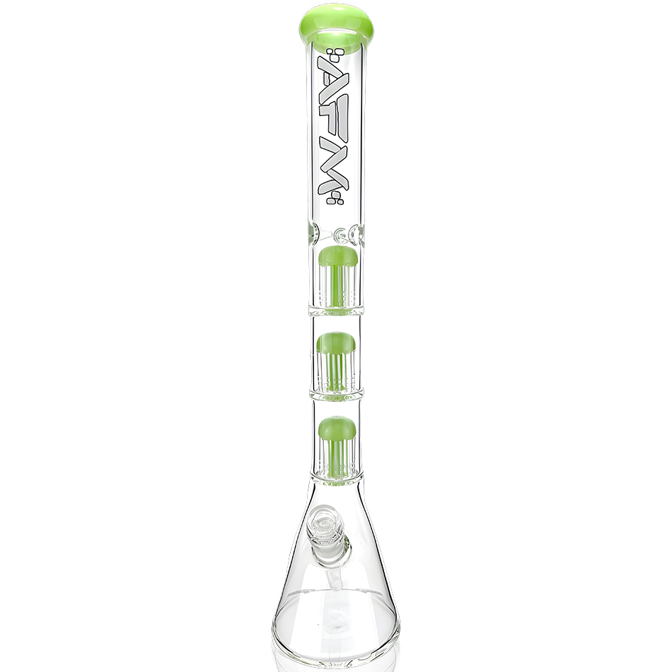 21" Hitter Triple Tree Perc 9mm Beaker Bong