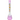 Front view of the 18" Ice Cream Quasar Glass Beaker Bong, showing the colorful glass against a plain white background.