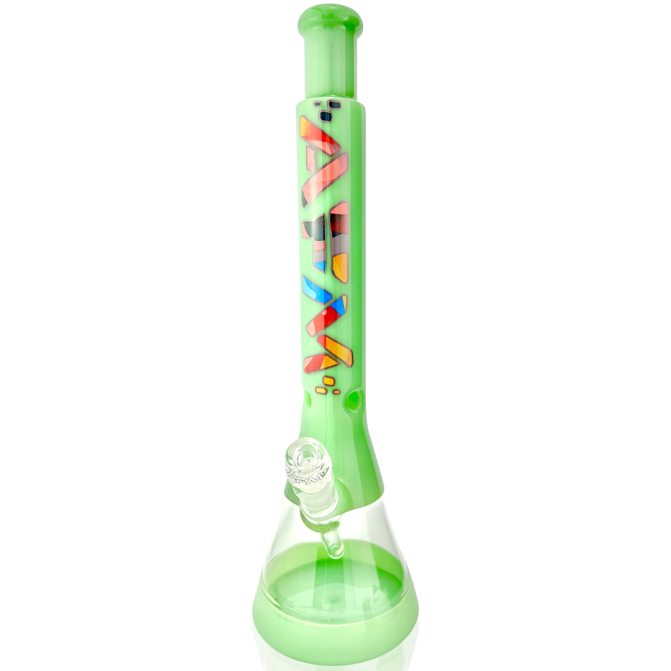 18" Quasar Art Beaker Bong