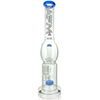 16" Double Circle Shower-head Perc Glass Bong