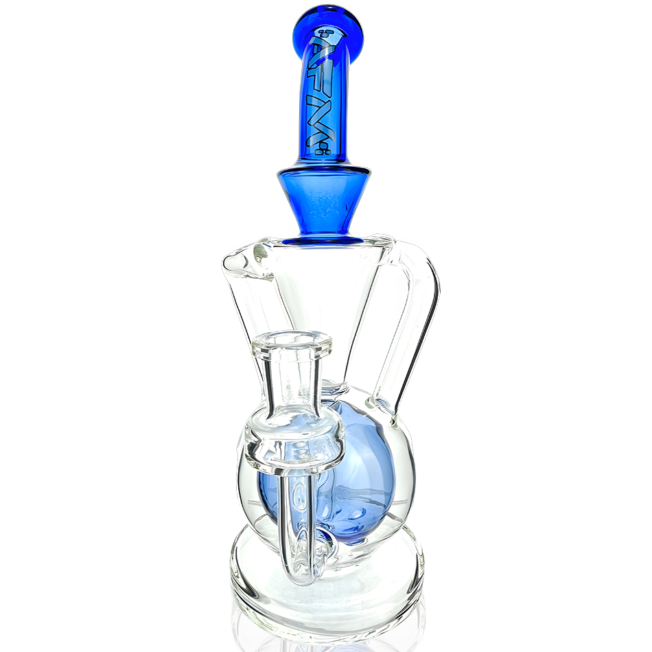 Magic Ball Clear Glass Recycler Rig