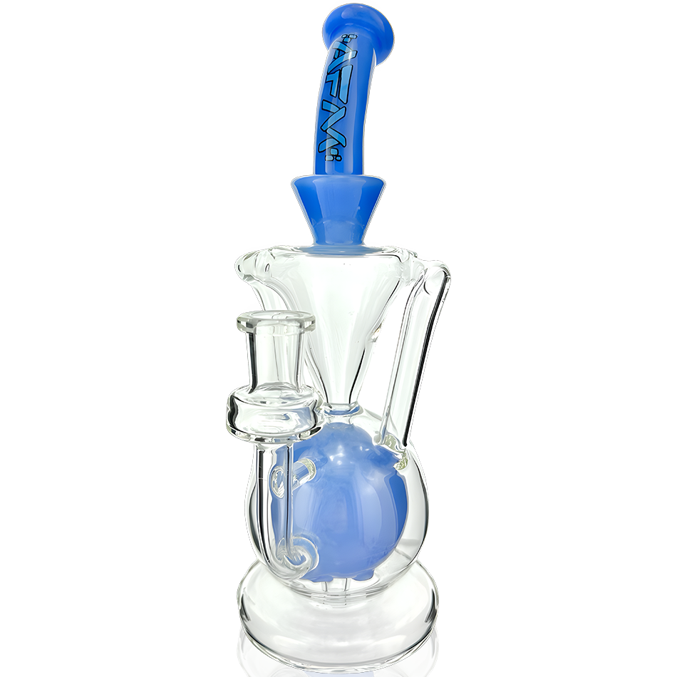 Magic Ball Clear Glass Recycler Rig