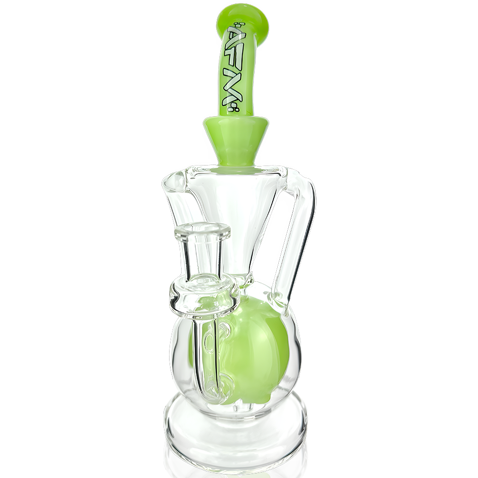 Magic Ball Clear Glass Recycler Rig