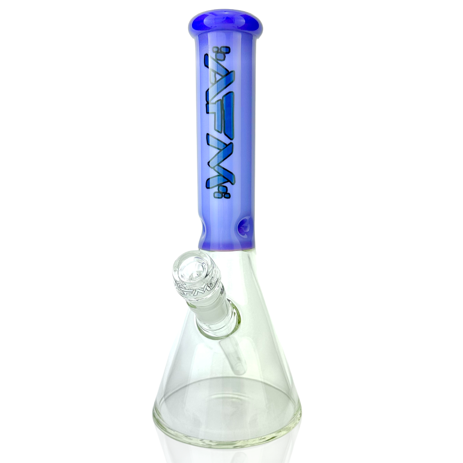 12" Extraterrestrial Color Sleeve Glass Beaker Bong