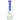 A front view of the 12" Extraterrestrial Color Sleeve Glass Beaker Bong, showcasing its colorful sleeve and beaker shape.