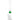 Straight-on studio shot of the Prism Tall Big Honeycomb Single Stack showing a tall clear glass tube with a green band near the middle and honeycomb percolator details.
