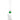 Straight-on studio shot of the Prism Tall Big Honeycomb Single Stack showing a tall clear glass tube with a green band near the middle and honeycomb percolator details.